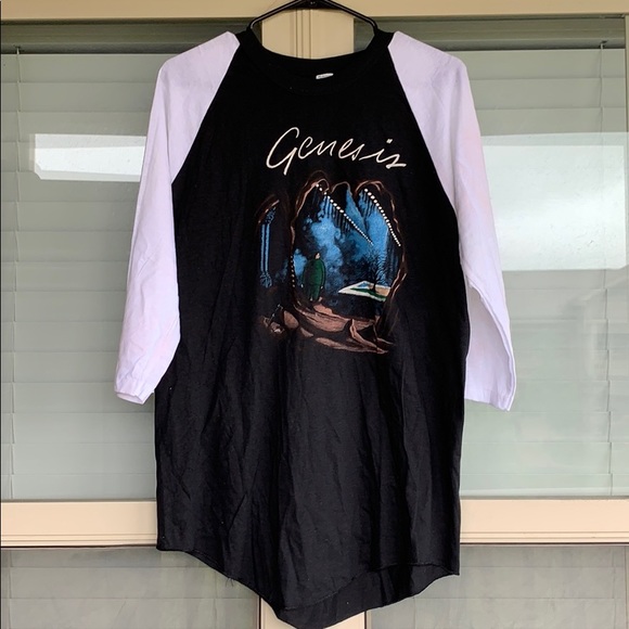 ORIGINAL Genesis ABACAB Tour Quarter Sleeve Shirt - Picture 1 of 3